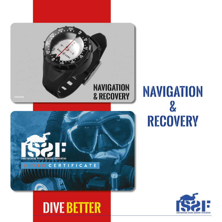 issf navigation and recovery diver certyfikat