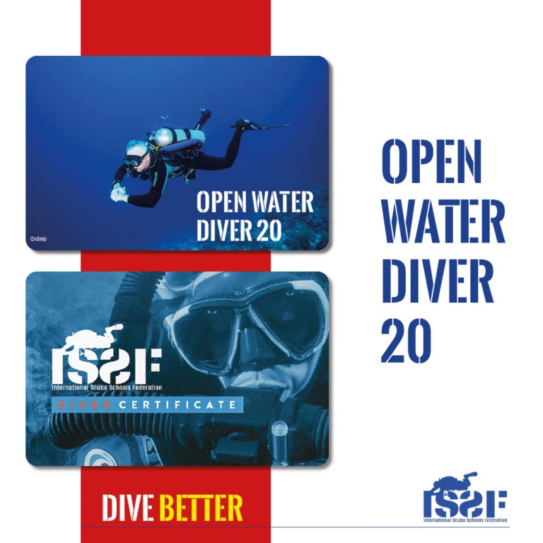 issf owd certyfikat open water diver